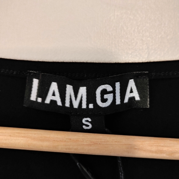 NWT I.AM.GIA Valdez Playsuit Black Size Small - Picture 13 of 15